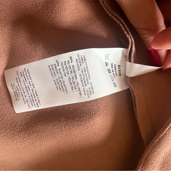 Faux Suede Jacket - Picture 6 of 6